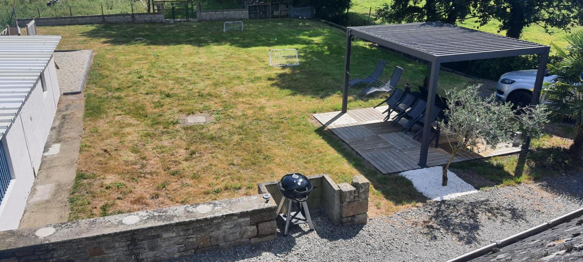 Vila La Prairie De La Baie Precey Exteriér fotografie